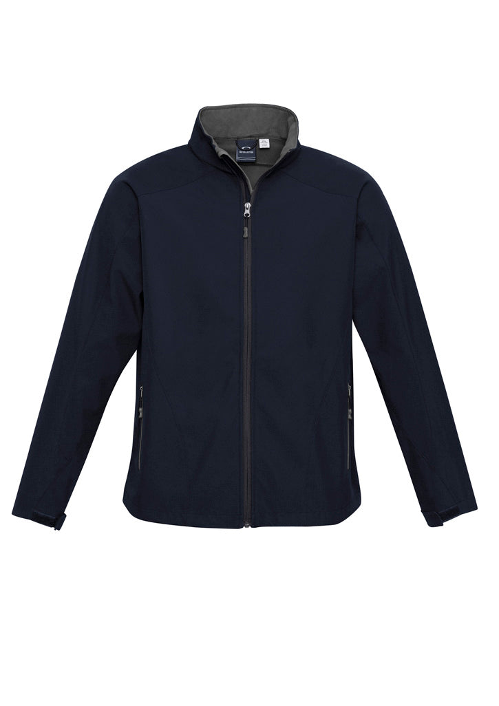 Biz Collection J307M Geneva Mens Jacket in Navy/Graphite