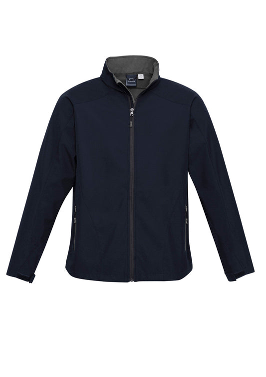 Biz Collection J307M Geneva Mens Jacket in Navy/Graphite