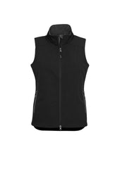 Biz Collection J404L Geneva Womens Vest in Black/Graphite