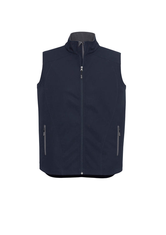 Biz Collection J404M Geneva Mens Vest in Navy/Graphite