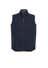 Biz Collection J404M Geneva Mens Vest in Navy/Graphite