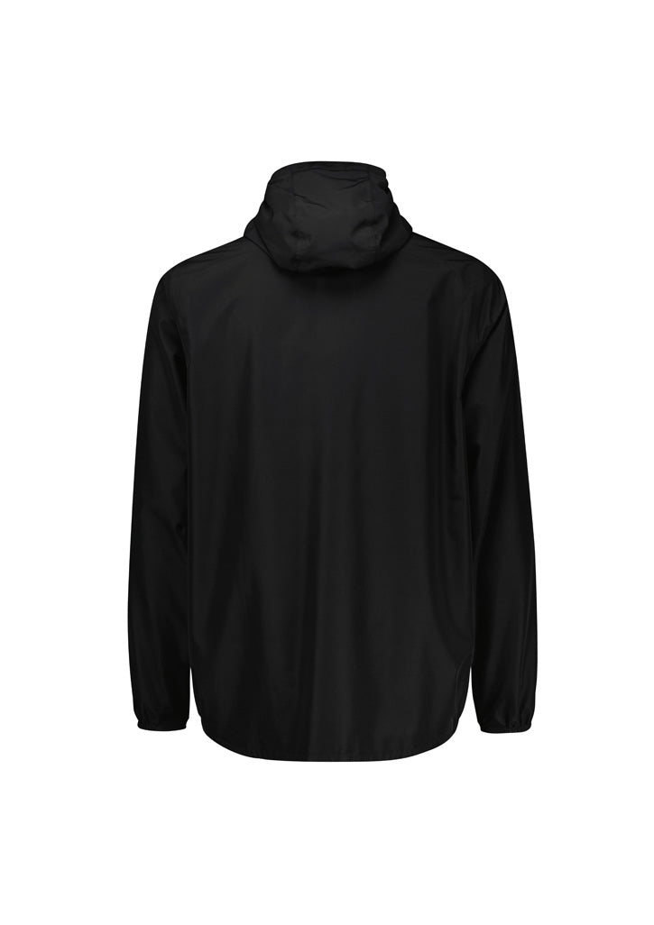 Biz Collection J426M Tempest Mens Jacket in Black - back view