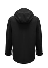 Biz Collection J502M Atlas Mens Jacket in Black - back view