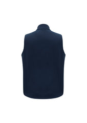 Biz Collection J830M Apex Mens Vest in Navy - back view