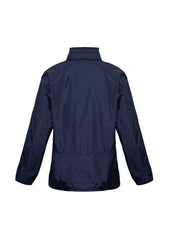 Biz Collection J833 Spinnaker Unisex Jacket in Navy - back view