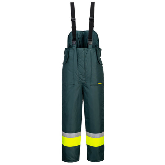Huski Hi-Vis Contrast Freezer Bib and Brace - K8046 - Portwest-0