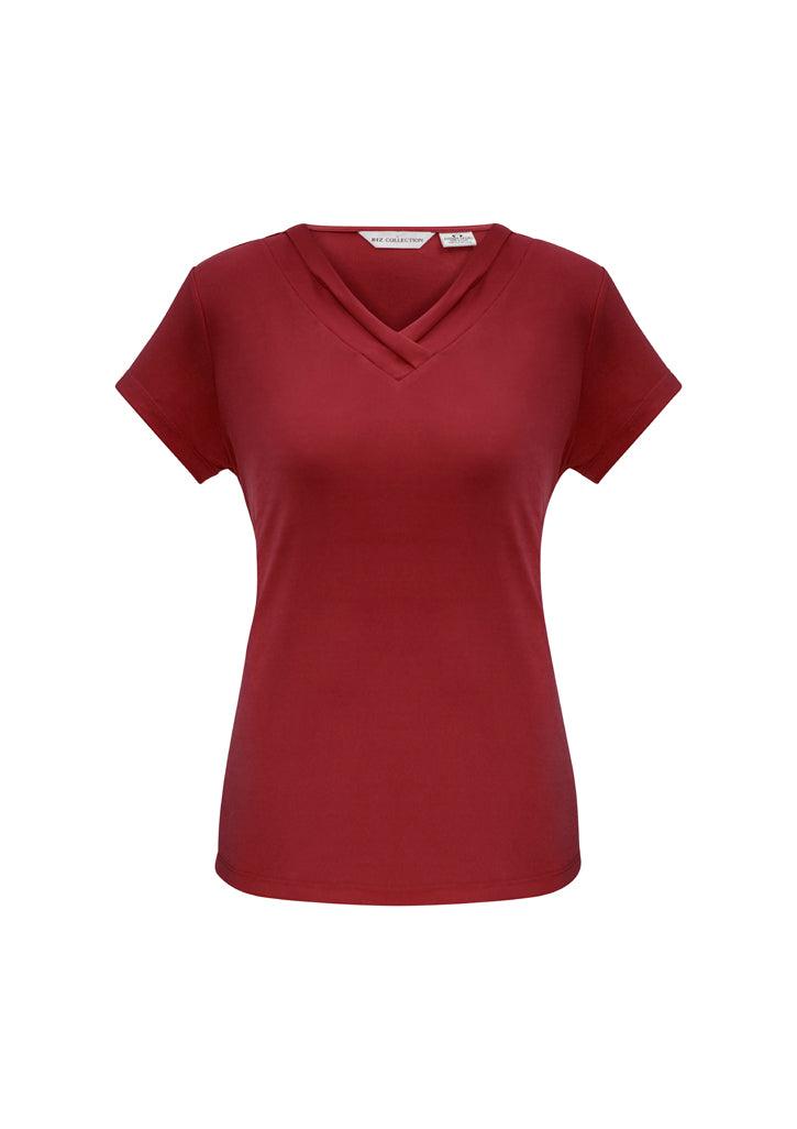 Womens Lana Short Sleeve Top - K819LS - biz-collection-3