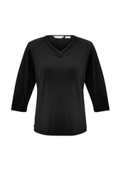 Womens Lana 3/4 Sleeve Top - K819LT - biz-collection-3