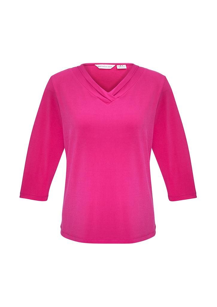 Womens Lana 3/4 Sleeve Top - K819LT - biz-collection-4