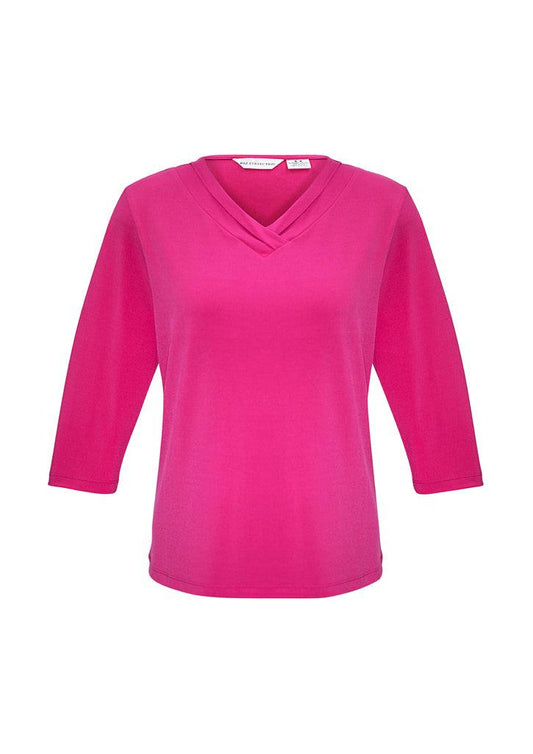 Womens Lana 3/4 Sleeve Top - K819LT - biz-collection-4