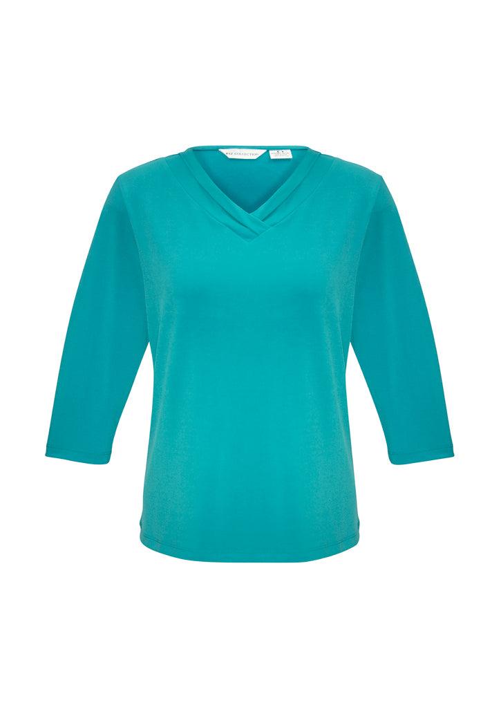 Womens Lana 3/4 Sleeve Top - K819LT - biz-collection-5