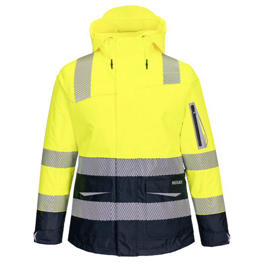 Huski Hi-Vis Women's Contrast Rain Jacket - K8202 - Portwest-0