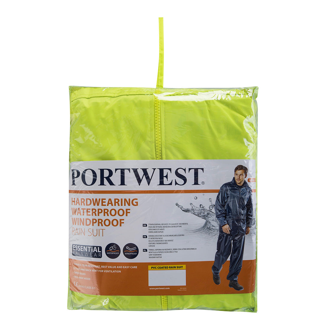 Essentials Rainsuit (2 Piece Suit) - L440 - Portwest-1