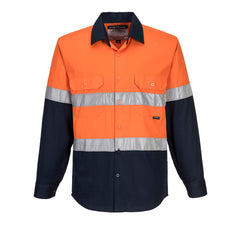 Hobart Hi-Vis Contrast Shirt L/S - MA101 - Portwest-0