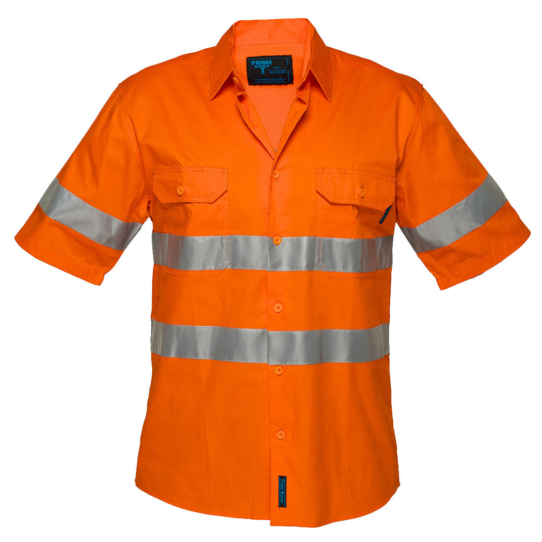 Hi-Vis Lightweight Short Sleeve Shirt with Tape - MA302 - Portwest-0