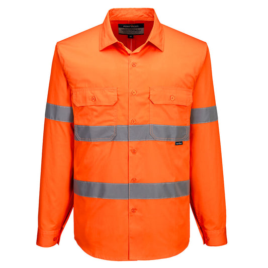 Hi-Vis Lightweight Shirt L/S - MA304 - Portwest-0