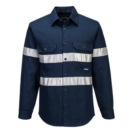Geelong Hi-Vis Class N Shirt L/S - MA908 - Portwest-0