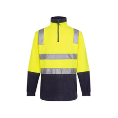 Hi-Vis Contrast 1/4 Zip Polar Fleece - MF215 - Portwest-2
