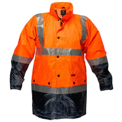Eyre Hi-Vis Contrast Rain Traffic Jacket - MJ306 - Portwest-0