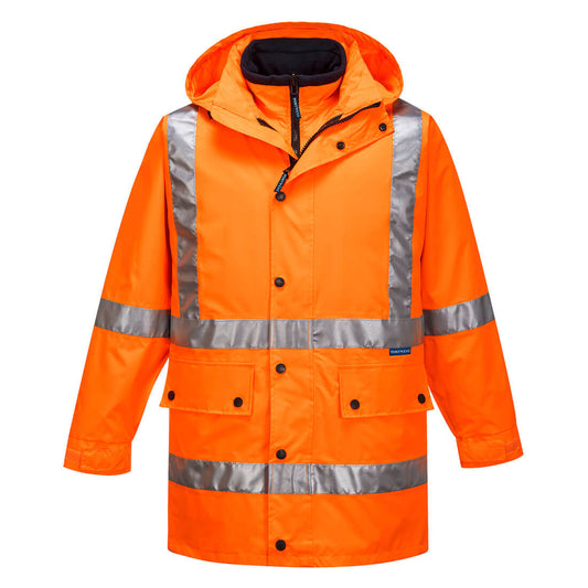 Max Hi-Vis X Back 4-in-1 Jacket - MJ331 - Portwest-0