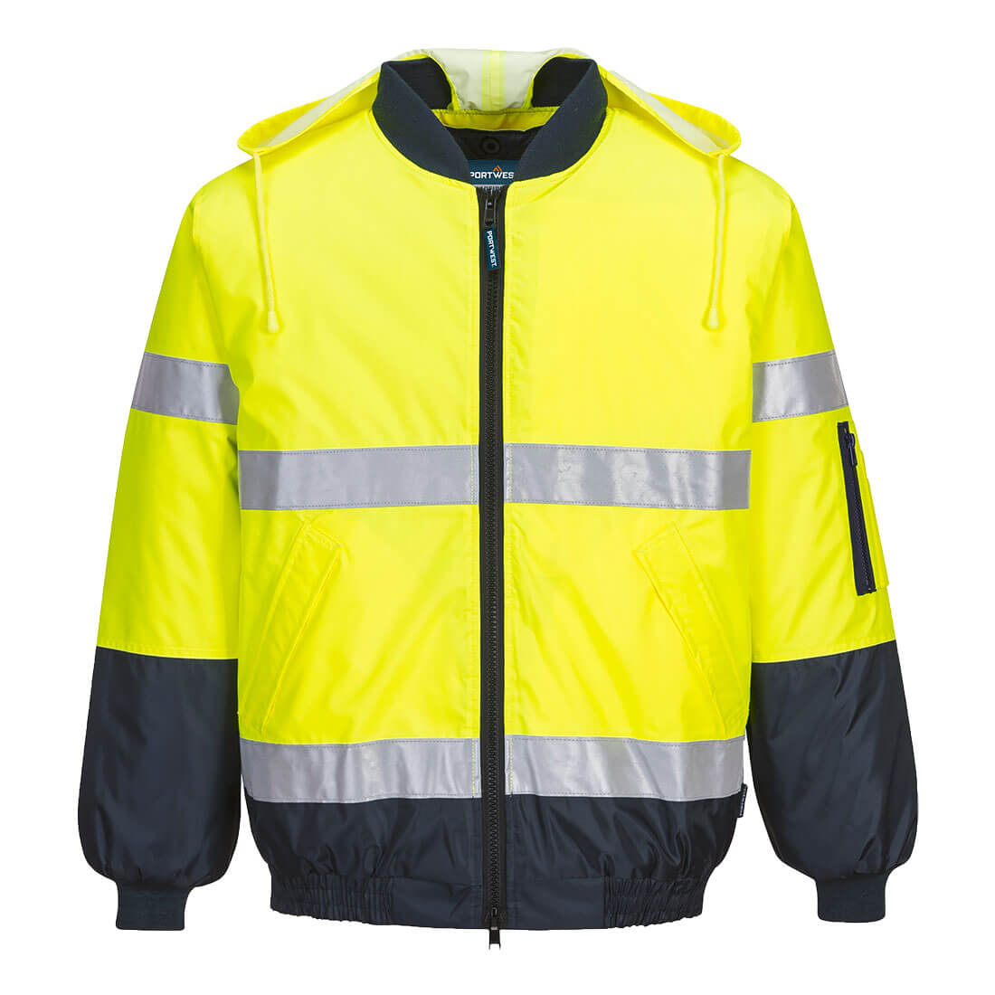 Hi-Vis Contrast Bomber Jacket - MJ504 - Portwest-1