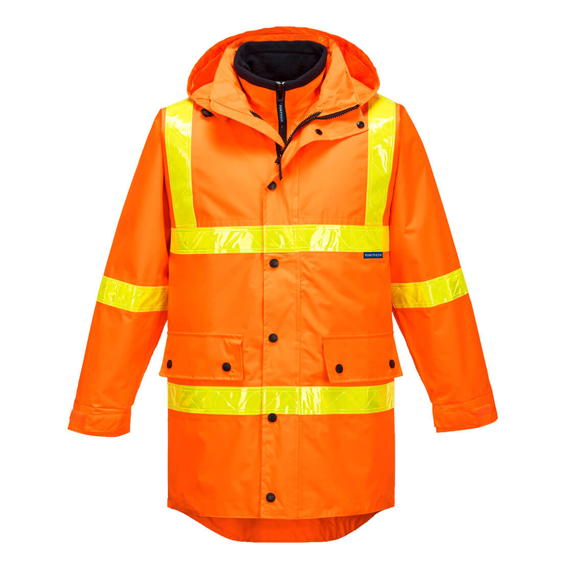 Squizzy Hi-Vis Roads 4-in-1 Jacket - MJ885 - Portwest-0