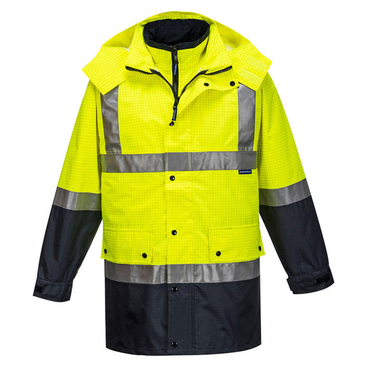 Mackay Hi-Vis Anti-Static 4-in-1 Jacket - MJ887 - Portwest-0