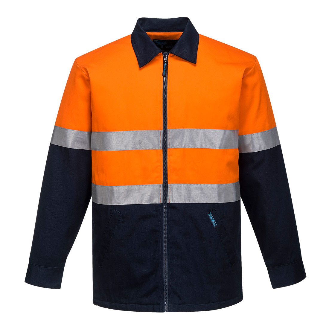 Hi-Vis Contrast Insulated Work Jacket - MJ987 - Portwest-0