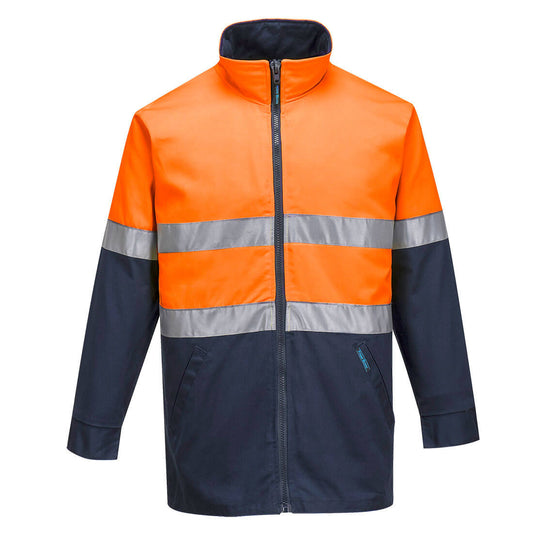 Hume Hi-Vis Contrast Work Jacket - MJ998 - Portwest-0