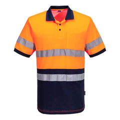 Hi-Vis Class D/N Contrast Polo shirt S/S - MP410 - Portwest-0