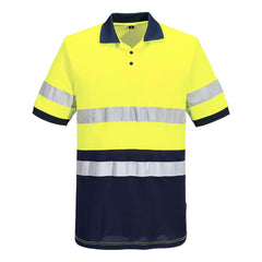 Hi-Vis Class D/N Contrast Polo shirt S/S - MP410 - Portwest-1