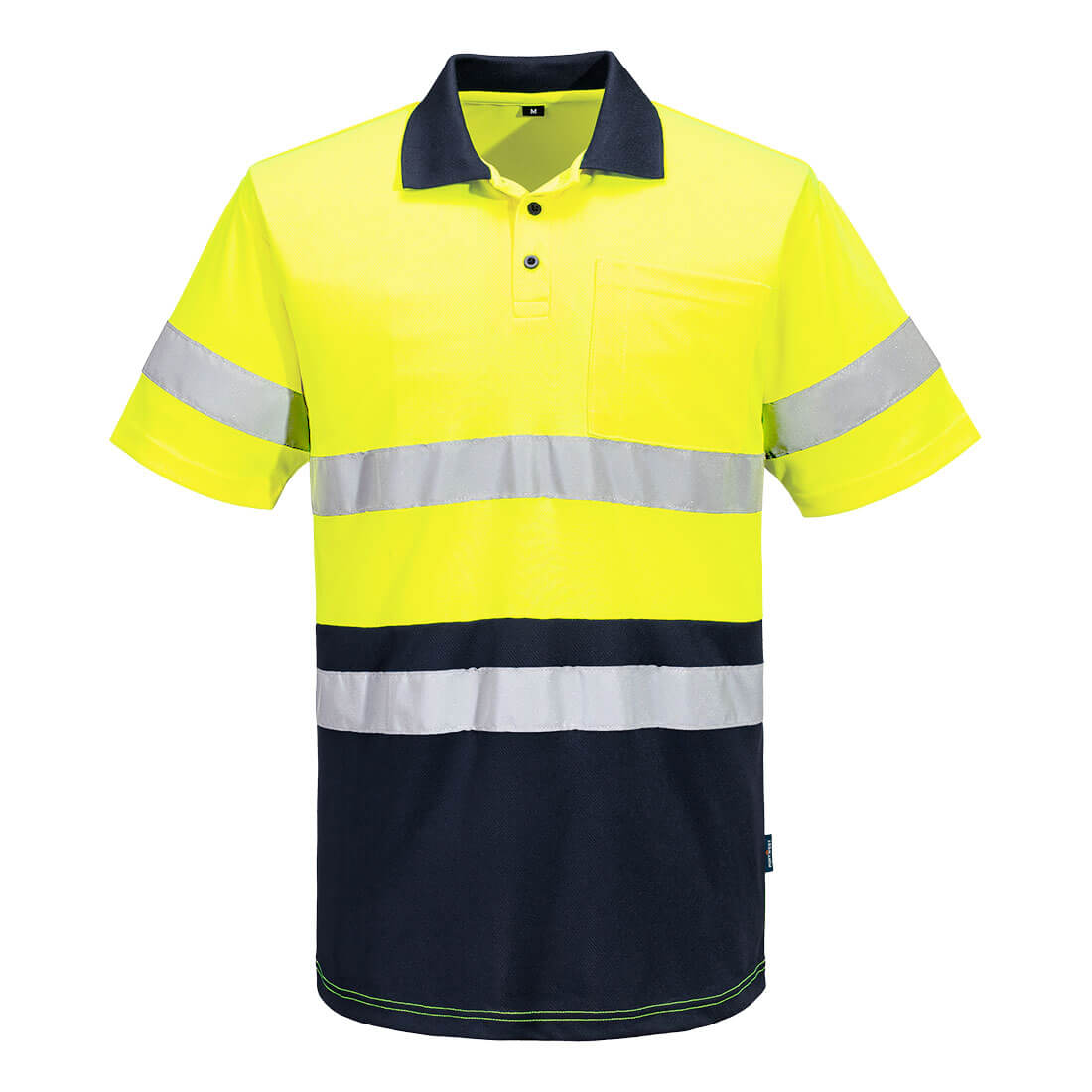 Hi-Vis Contrast Polo Shirt S/S - MP616 - Portwest-1