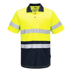 Hi-Vis Contrast Polo Shirt S/S - MP616 - Portwest-1