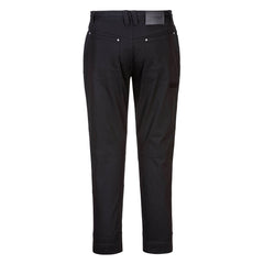 KX3 Stretch Slim Fit Work Pants - MP708 - Portwest - Black (rear)