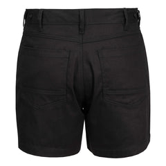 Portwest MP711 Lightweight Cotton Drill Work Shorts in Black - back view
