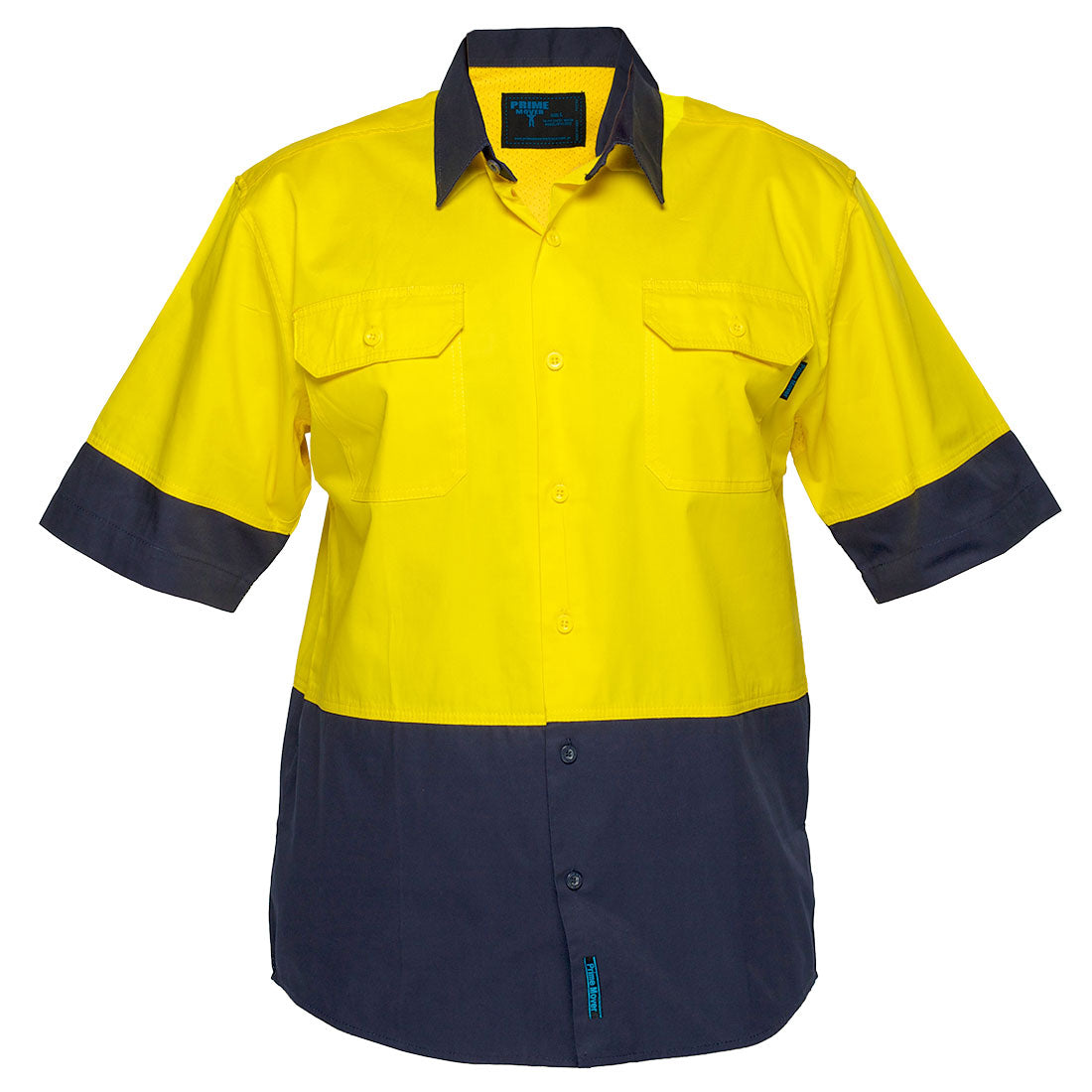 Canberra Hi-Vis Lightweight Contrast Class D Shirt S/S - MS802 - Portwest-1