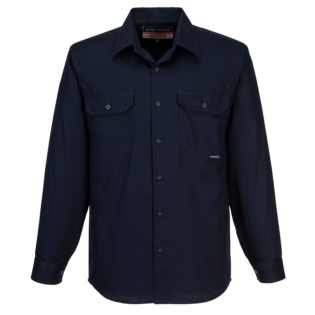 Adelaide Shirt, Long Sleeve, Regular Weight - MS903 - Portwest-1