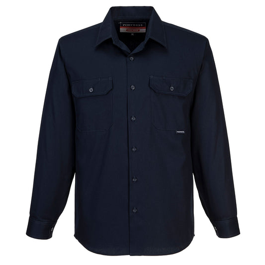 Adelaide Shirt, Long Sleeve, Regular Weight - MS903 - Portwest-1