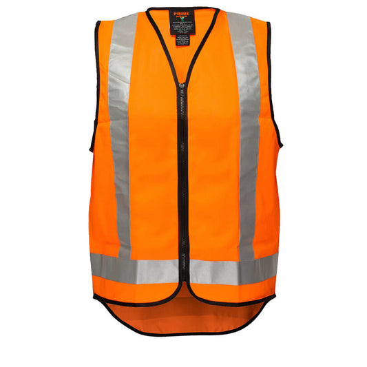 Hi-Vis X Back Zipped Vest - MV188 - Portwest-0