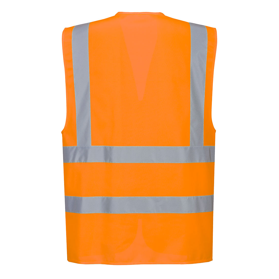 Portwest MV476 Hi-Vis Executive Vest in Orange - back view