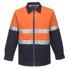 Bluey Hi-Vis Wool Blend Contrast Work Jacket - MW028 - Portwest-0