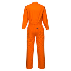 Portwest MW922 Hi-Vis Class D Coverall in Orange - back view