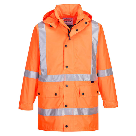 Max Hi-Vis X Back Rain Traffic Jacket - MX306 - Portwest-0