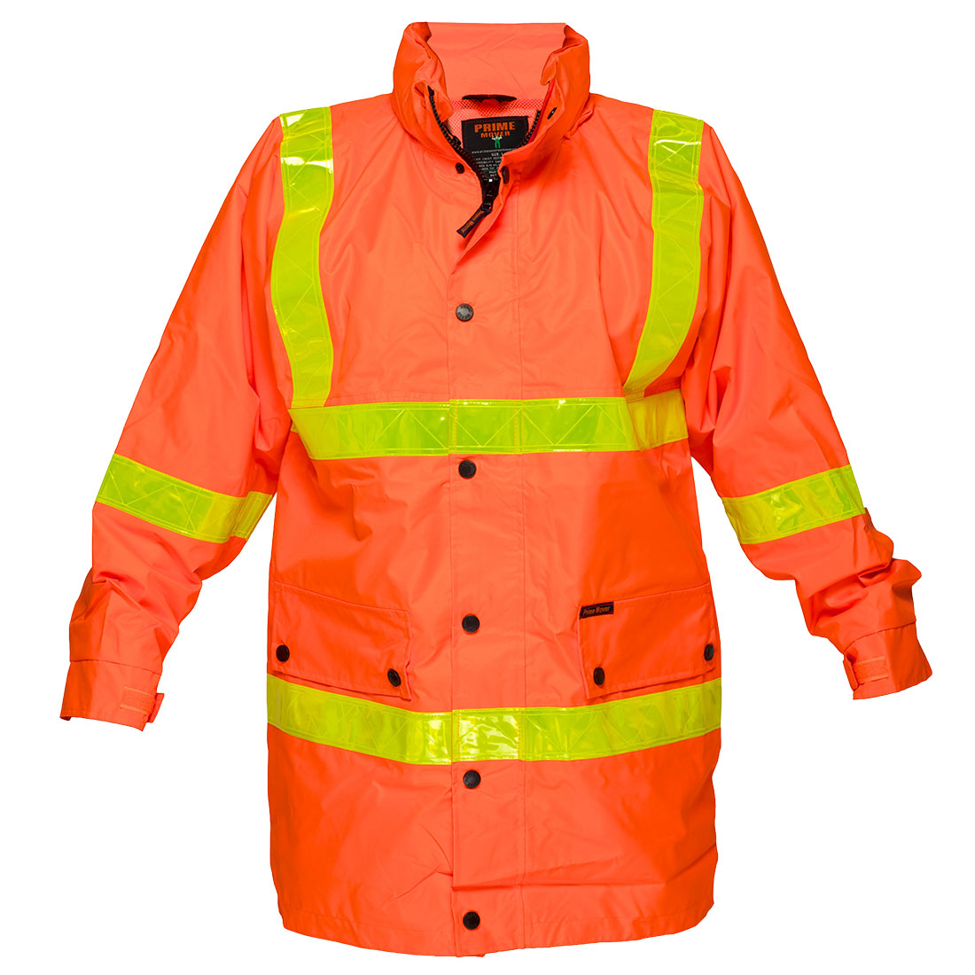 Squizzy Hi-Vis Roads Rain Traffic Jacket - MY306 - Portwest-0