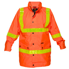 Squizzy Hi-Vis Roads Rain Traffic Jacket - MY306 - Portwest-0