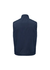 Biz Collection NV5300 Reversible Unisex Fleece Vest in Navy - back view