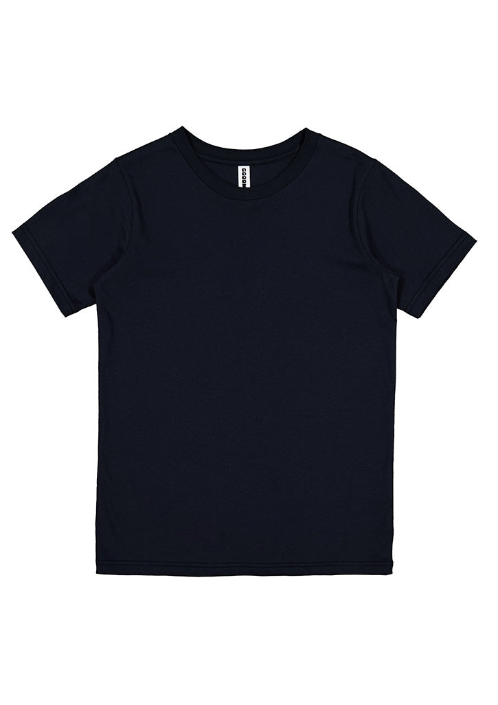 Basis Kids Short Sleeve Tee - X1001K in Navy