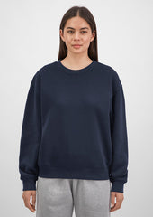 Everyday Womens Crew Sweatshirt - X2007W in Navy - model
