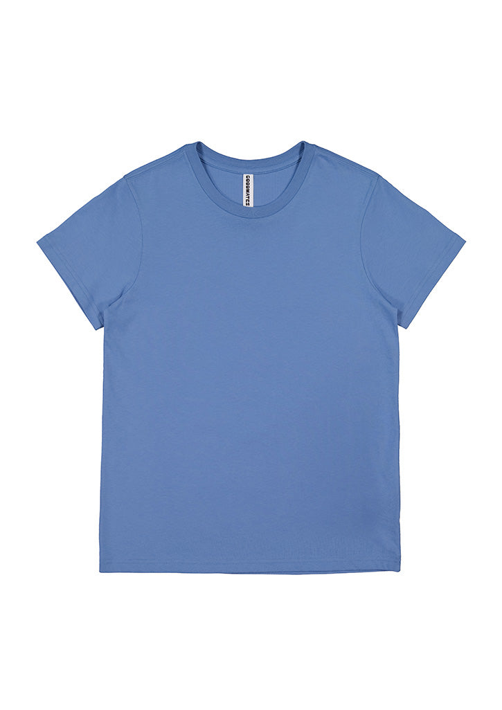 Basis Womens Short Sleeve Tee - X1001W in Ocean