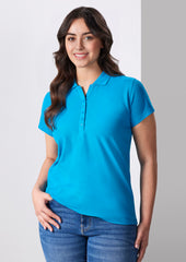 Womens Crew Short Sleeve Polo - P400LS - biz-collection-11
